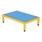 Vestil Adj. Steel Stand, 10-1/2-16-1/2 H, 24 x 36, 10.5 Overall Height, Steel, Yellow AHT-H-2436 - alternate 1